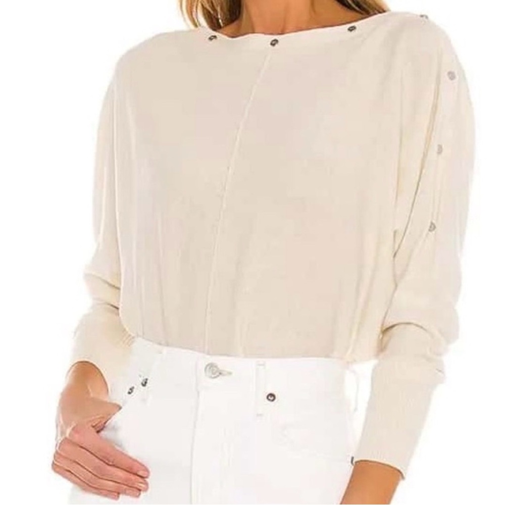 ALLSAINTS Women’s Cream Eli Jumper Sweater